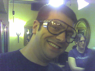 Matt in goggles